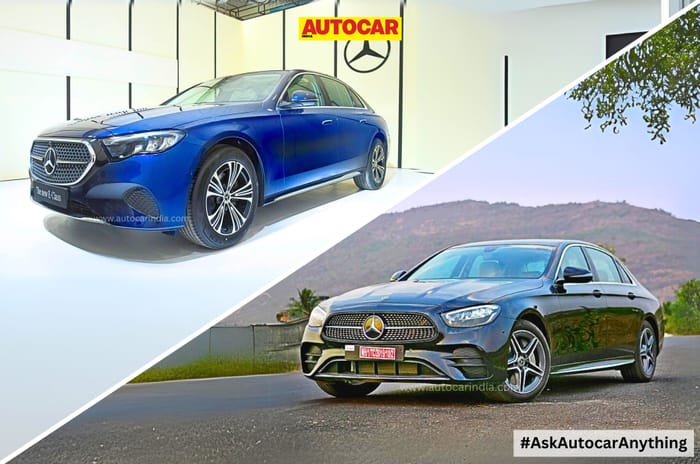 Mercedes E-Class old vs new Mercedes E-Class old vs new